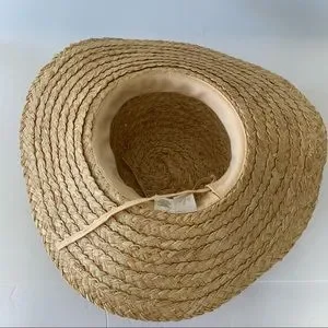 ale by Alessandra Marigot Raffia Hat Natural One Ale By Alessandra | Accessories | Ale By Alessandra Marigot  main image 4